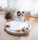Interactive Pet Cat Toys  Automatic Rotating Play Teaser Plate
