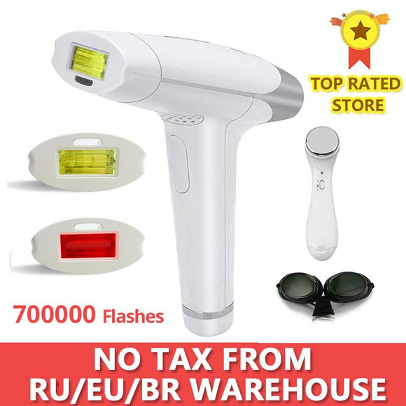 2in1 IPL Laser Hair Removal Machine Laser Epilator Hair Removal Permanent Bikini Trimmer Electric depilador a laser