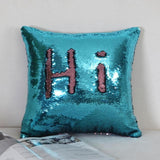 Pillowcase Sequins Throw Pillow Mermaid Cushion Cover Christmas Decorative Reversible Sequin Pillow cover Home Decoration