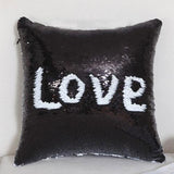 Pillowcase Sequins Throw Pillow Mermaid Cushion Cover Christmas Decorative Reversible Sequin Pillow cover Home Decoration