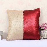 Pillowcase Sequins Throw Pillow Mermaid Cushion Cover Christmas Decorative Reversible Sequin Pillow cover Home Decoration