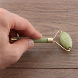 Facial Massage Roller Double Heads Jade Stone Face Lift Hands Body Skin Relaxation Slimming Beauty Health Care , LDL Scraping Facial Massage Roller