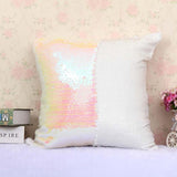 Pillowcase Sequins Throw Pillow Mermaid Cushion Cover Christmas Decorative Reversible Sequin Pillow cover Home Decoration