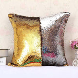 Pillowcase Sequins Throw Pillow Mermaid Cushion Cover Christmas Decorative Reversible Sequin Pillow cover Home Decoration