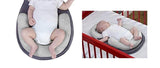 Pillow Baby bed Newborn Anti-rollover Mattress Pillow For 0-12 Months Baby Sleeping Positioning Pad Cotton Pillow