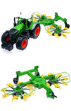 RC Truck Trailer Dump Harvest 4 Wheel RC Tractor 2.4G Remote Control Tractor Engineering Vehicles Model Toys For Children Gifts