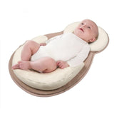 Pillow Baby bed Newborn Anti-rollover Mattress Pillow For 0-12 Months Baby Sleeping Positioning Pad Cotton Pillow