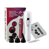 USB Four in one electric hair removal instrument,Charging lipstick shaving multifunctional eyebrow shaping