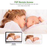 Home Security IP Camera Two Way Audio Wireless Mini Camera Night Vision CCTV WiFi Camera Baby Monitor iCsee