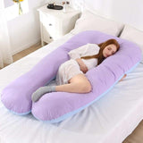 NEW Sleeping Support Pillow Cotton Pillowcase U Shape Maternity Pillows Pregnancy Side Sleepers Bedding For Pregnant Women Body