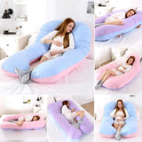NEW Sleeping Support Pillow Cotton Pillowcase U Shape Maternity Pillows Pregnancy Side Sleepers Bedding For Pregnant Women Body