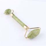 Facial Massage Roller Double Heads Jade Stone Face Lift Hands Body Skin Relaxation Slimming Beauty Health Care , LDL Scraping Facial Massage Roller