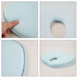 Newborn Infant Anti Roll Pillow Flat Head Neck Prevent Infant Support Baby Gifts