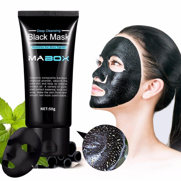 Blackhead Remover Mask, Activated Natural Charcoal Black Mask, Blackhead Peel off Mask, Blackhead & Acne Treatment