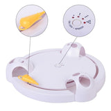 Interactive Pet Cat Toys  Automatic Rotating Play Teaser Plate
