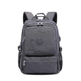 TEGAOTE Women Waterproof Large Capacity Travel Backpack Anti Theft USB Charge
