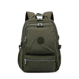 TEGAOTE Women Waterproof Large Capacity Travel Backpack Anti Theft USB Charge