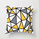 Yellow Cushion Cover Gray Decorative Pillows Geometric Cushion Covers Sofa/Home Decor Throw Pillows Cover Nordic Pillow