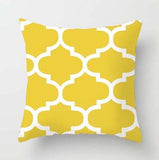 Yellow Cushion Cover Gray Decorative Pillows Geometric Cushion Covers Sofa/Home Decor Throw Pillows Cover Nordic Pillow