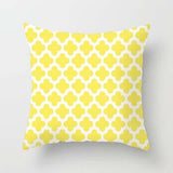 Yellow Cushion Cover Gray Decorative Pillows Geometric Cushion Covers Sofa/Home Decor Throw Pillows Cover Nordic Pillow