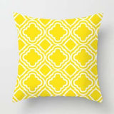 Yellow Cushion Cover Gray Decorative Pillows Geometric Cushion Covers Sofa/Home Decor Throw Pillows Cover Nordic Pillow